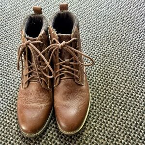 Dr. Scholl's Chief Leather Casual Lace-Up Boot Men's 10M